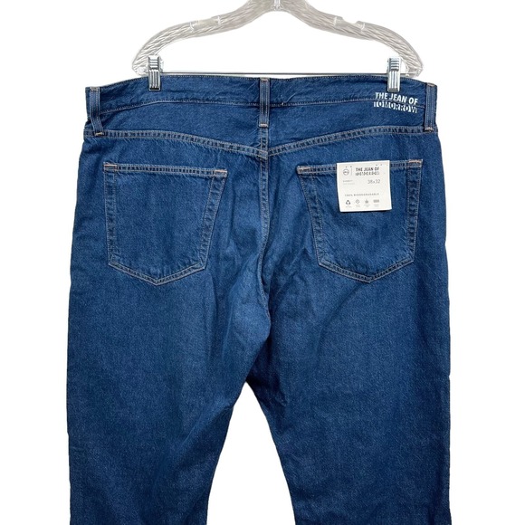 AG Adriano Goldschmied Jean of Tomorrow Everett Slim Straight Button Men 38W*